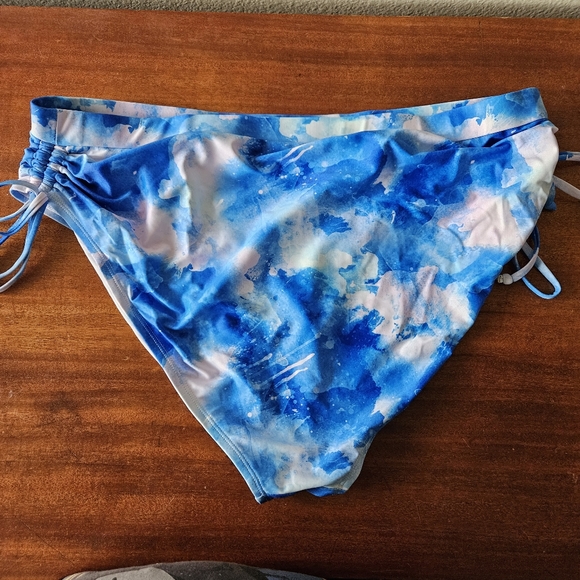 Blue Tie-Dye Bikini Set - Picture 5 of 5